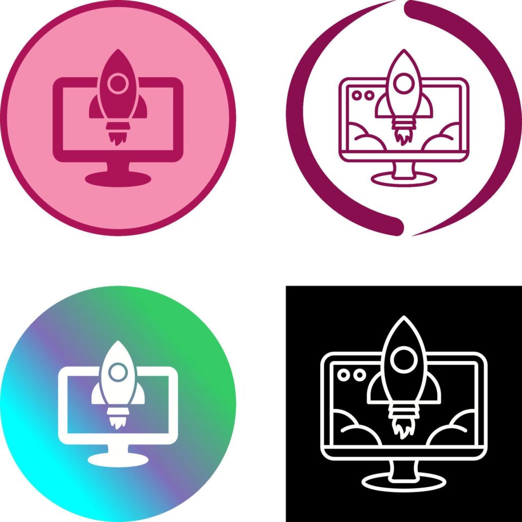 Startup Icon Design Stock Free