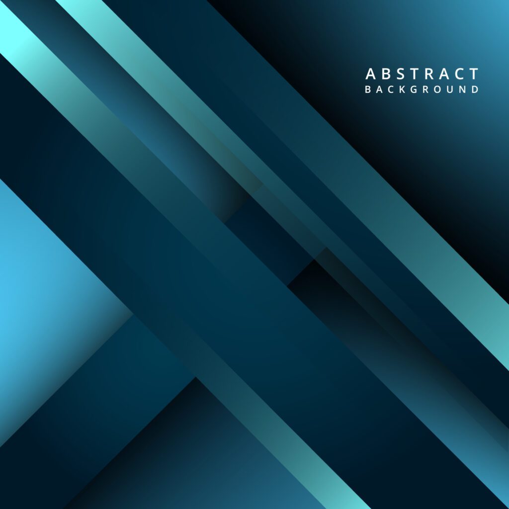 Abstract Blue Background Geometric Shape. Free Vector