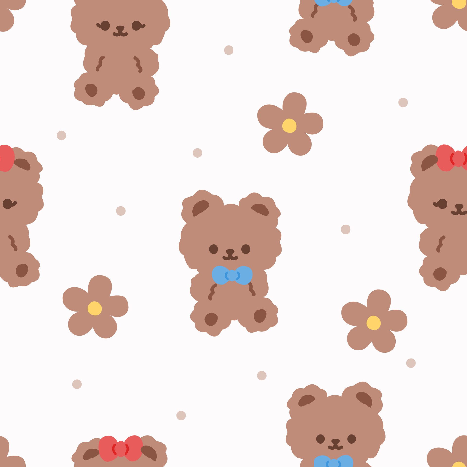 Cute animal child seamless pattern Free Vector