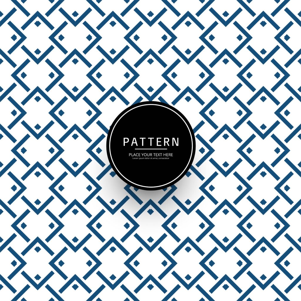 Beautiful creative geometric pattern background Free Vector