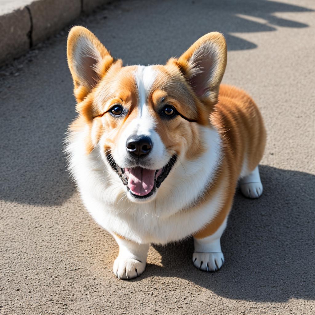 Corgi by @tkaminski943 by @ai_generated