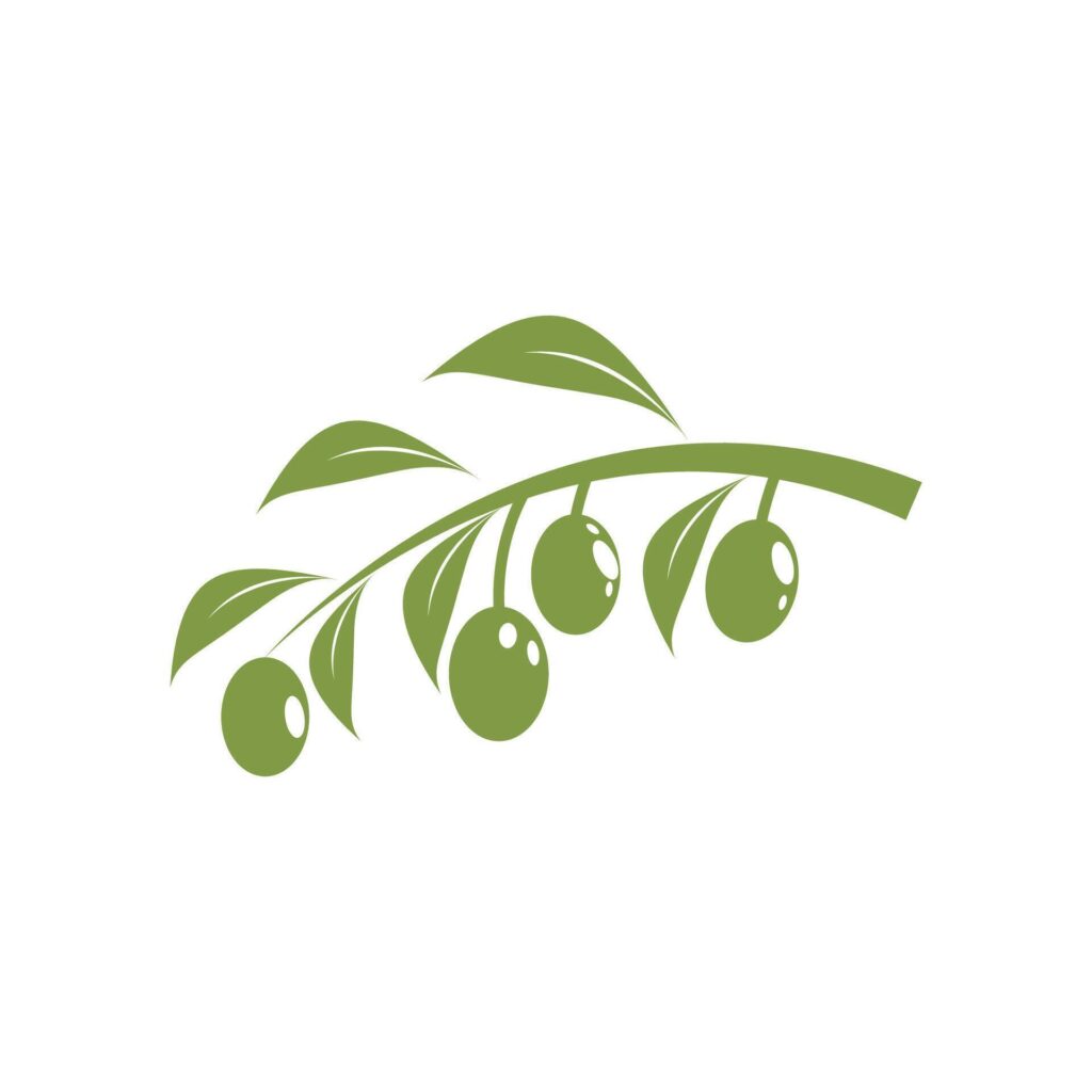 olive icon illustration design template Stock Free