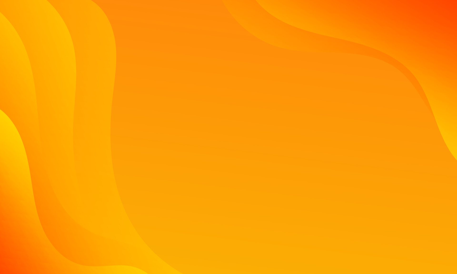 Abstract Orange Fluid Wave Background Free Vector