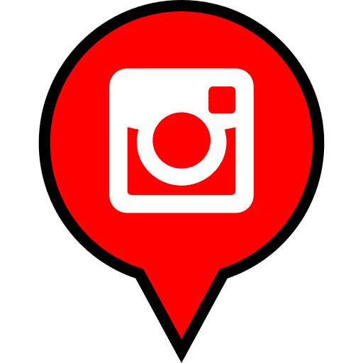 Instagram, pin, navigation icon