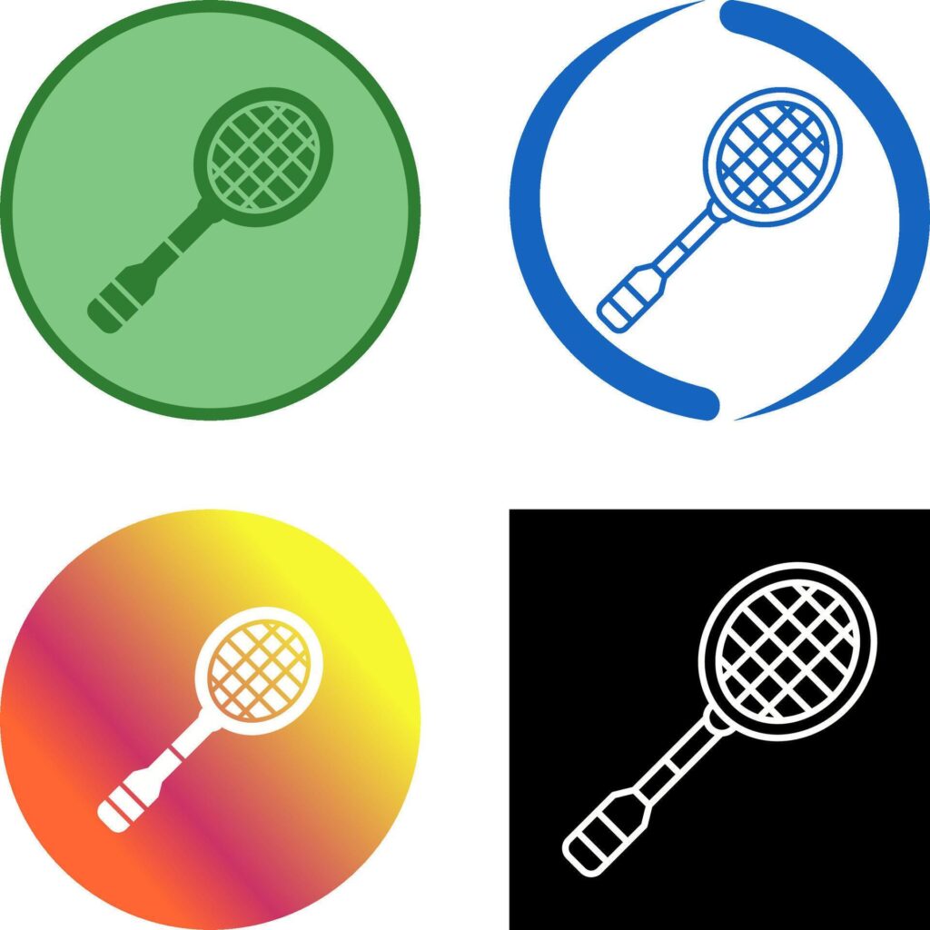 Racket Icon Design Stock Free