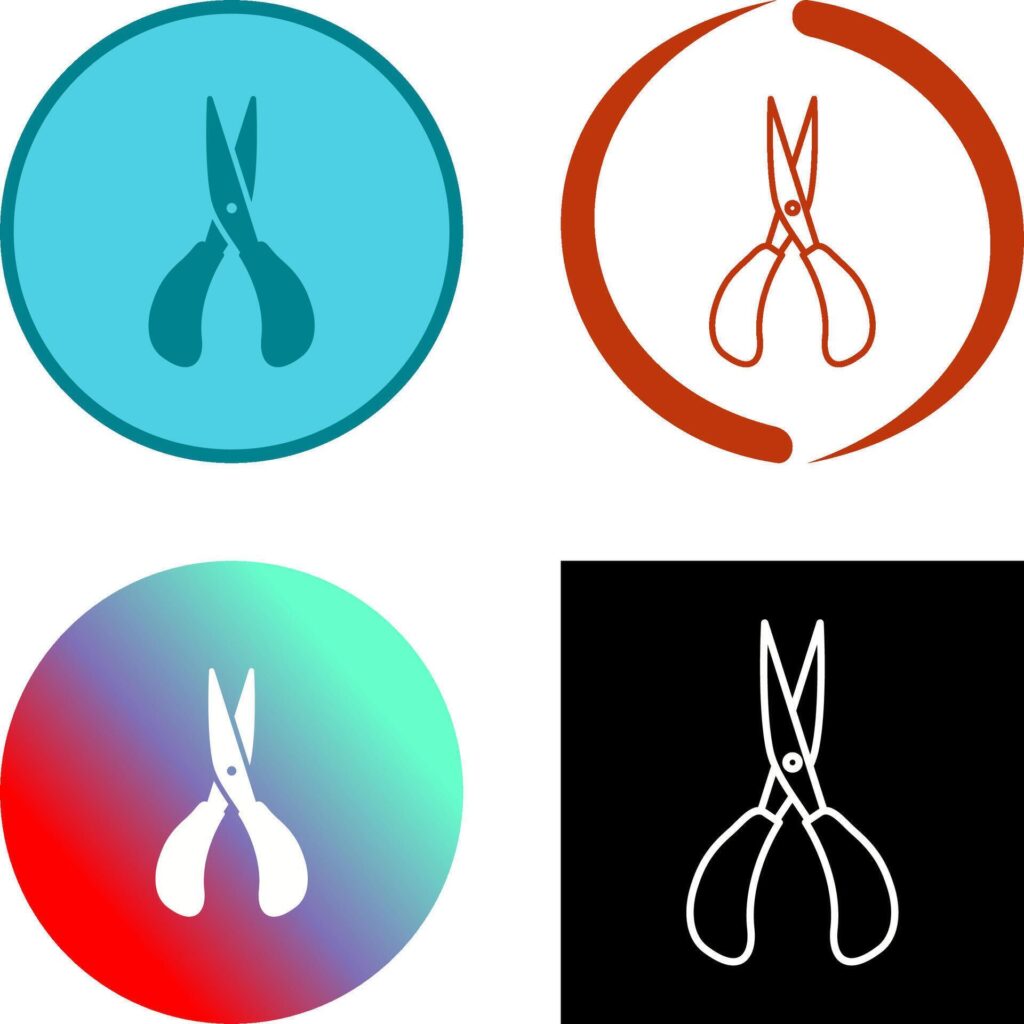 Scissor Icon Design Stock Free