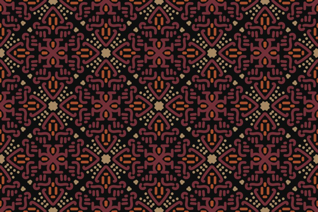 oriental pattern. vintage background with Arabic ornament. Pattern, background and wallpaper for your design. Textile ornament. illustration. Free Vector