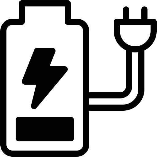 Battery, electric, electronics icon