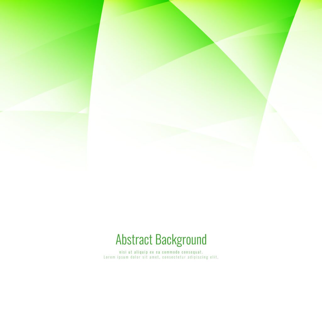 Abstract bright green polygonal background Free Vector