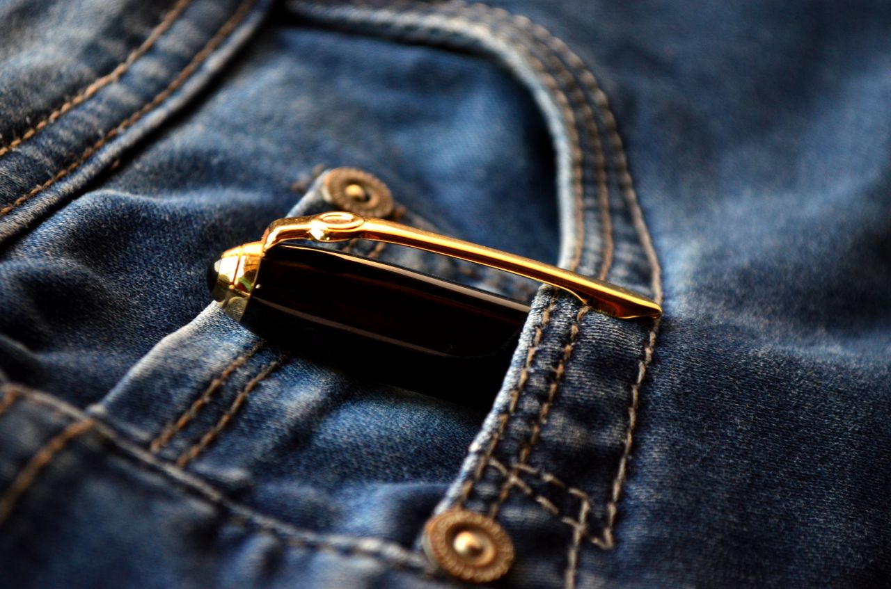 Jeans Pen Pocket Stock Free