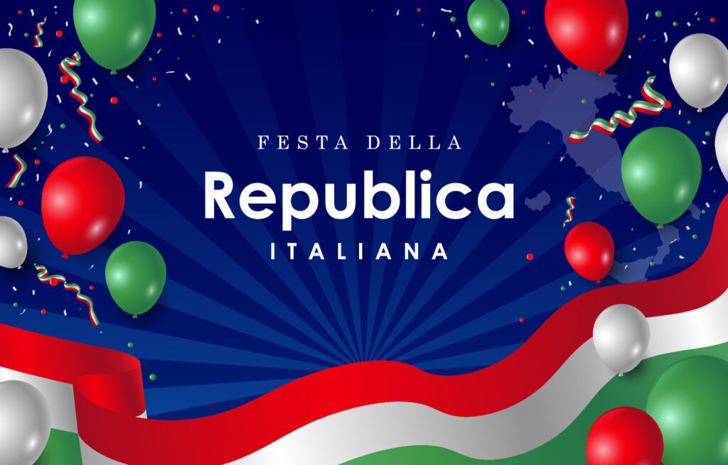 Festa Della Repubblica Background Free Vector