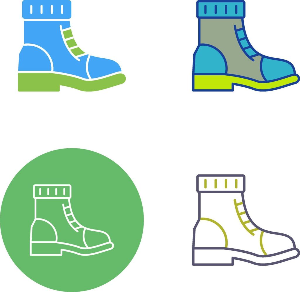 Boots Icon Design Stock Free