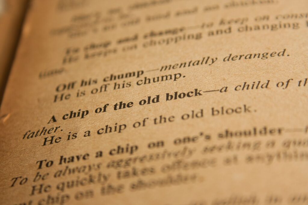 Chip Of Old Block Stock Free