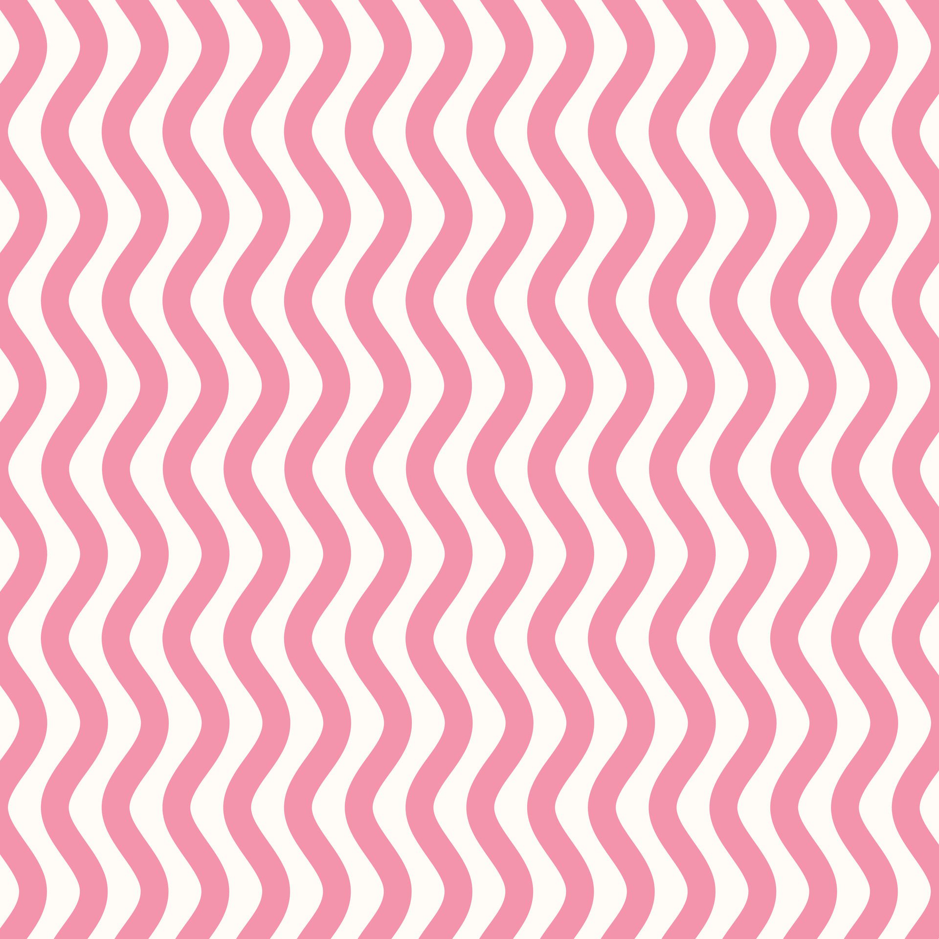 Curve Wavy Striped Lines Pattern Pink White Color Background Free Vector