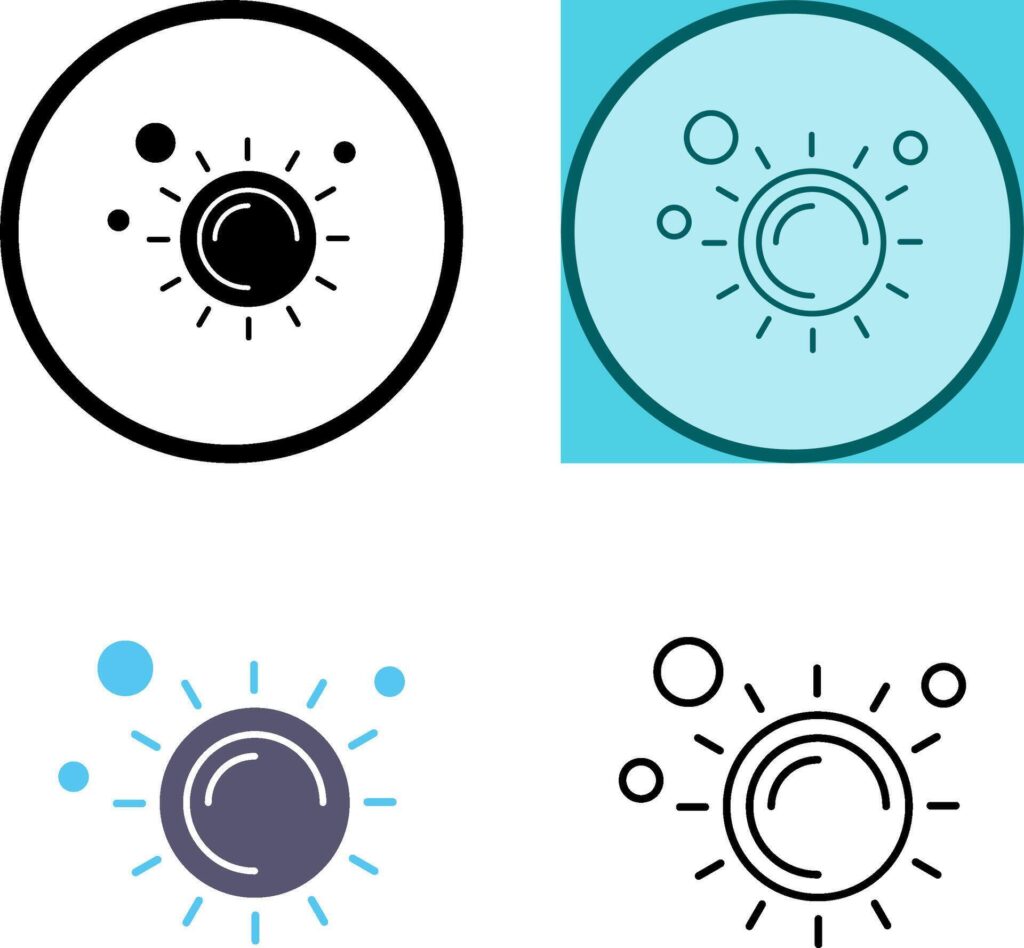 Sun Icon Design Stock Free