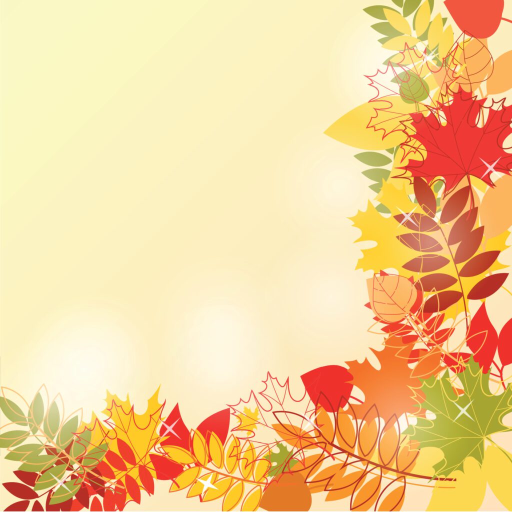 Autumn leaves falling background. Free Vector