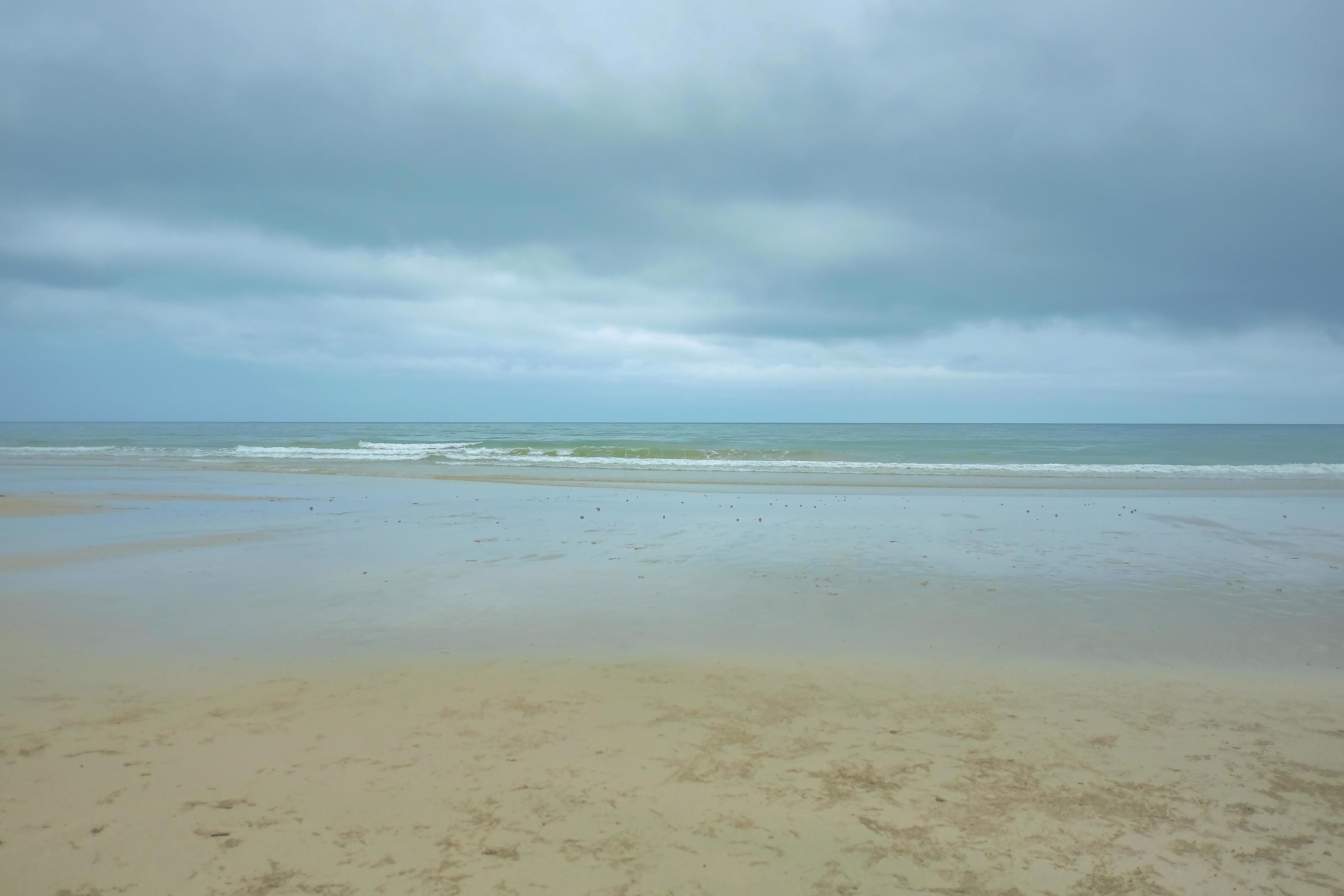 Beautiful Tropical Beach with nature Beside the beach on Koh chang Trat Thailand Stock Free