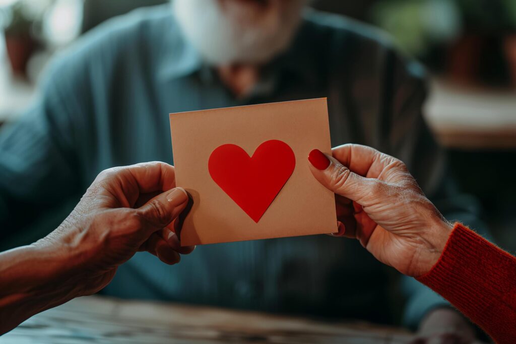 Timeless Love Valentine’s Day with an Elderly Couple Free Photo