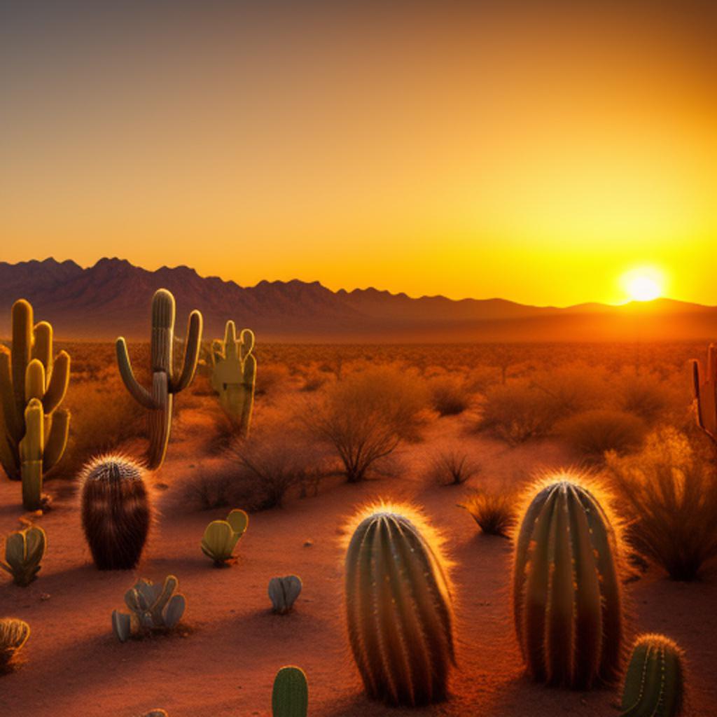 Background, Golden hour, desert, by @ai_generated