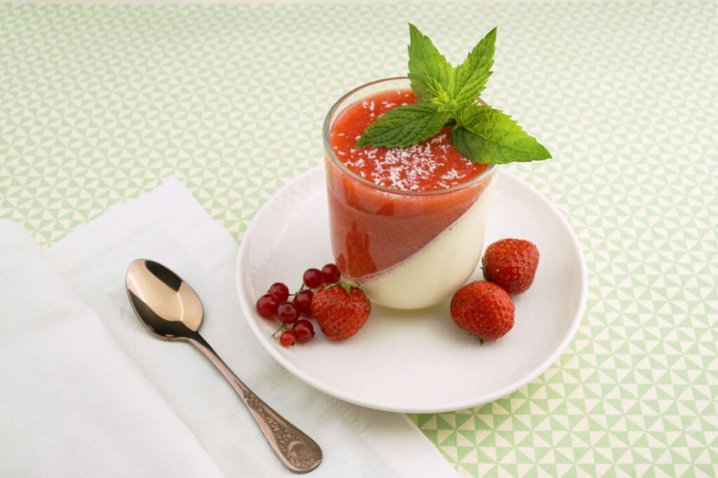 Strawberry Dessert Stock Free