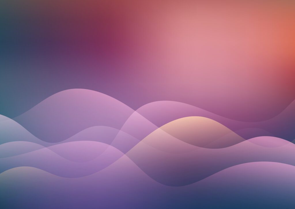 abstract background with gradient waves design Free Vector