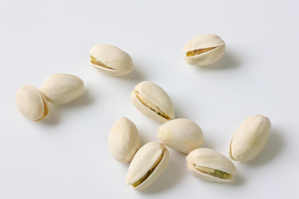 Pistachio nut isolated on white background Stock Free