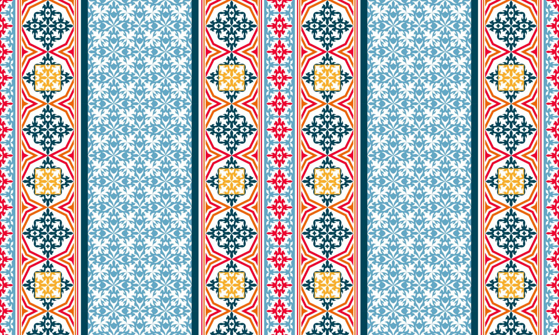 elegant ethnic pattern background Free Vector