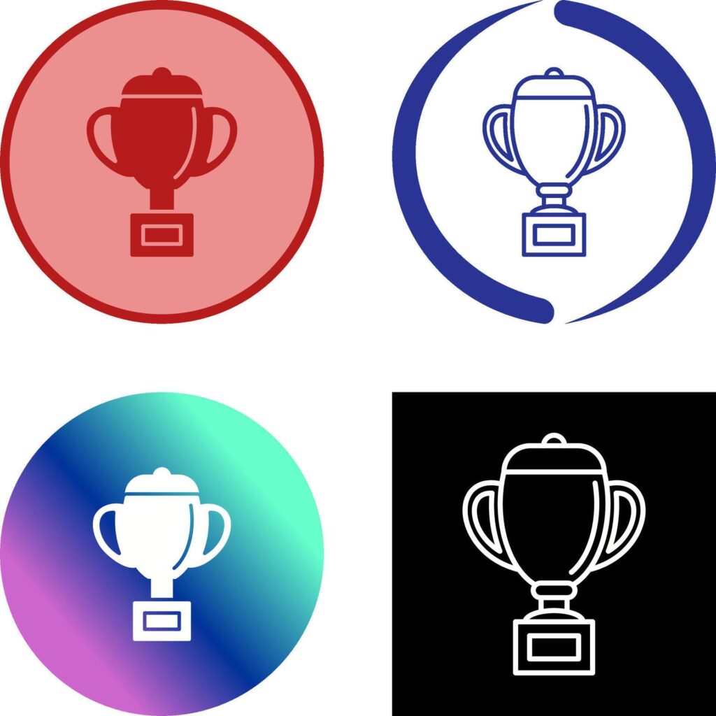 Trophy Icon Design Stock Free