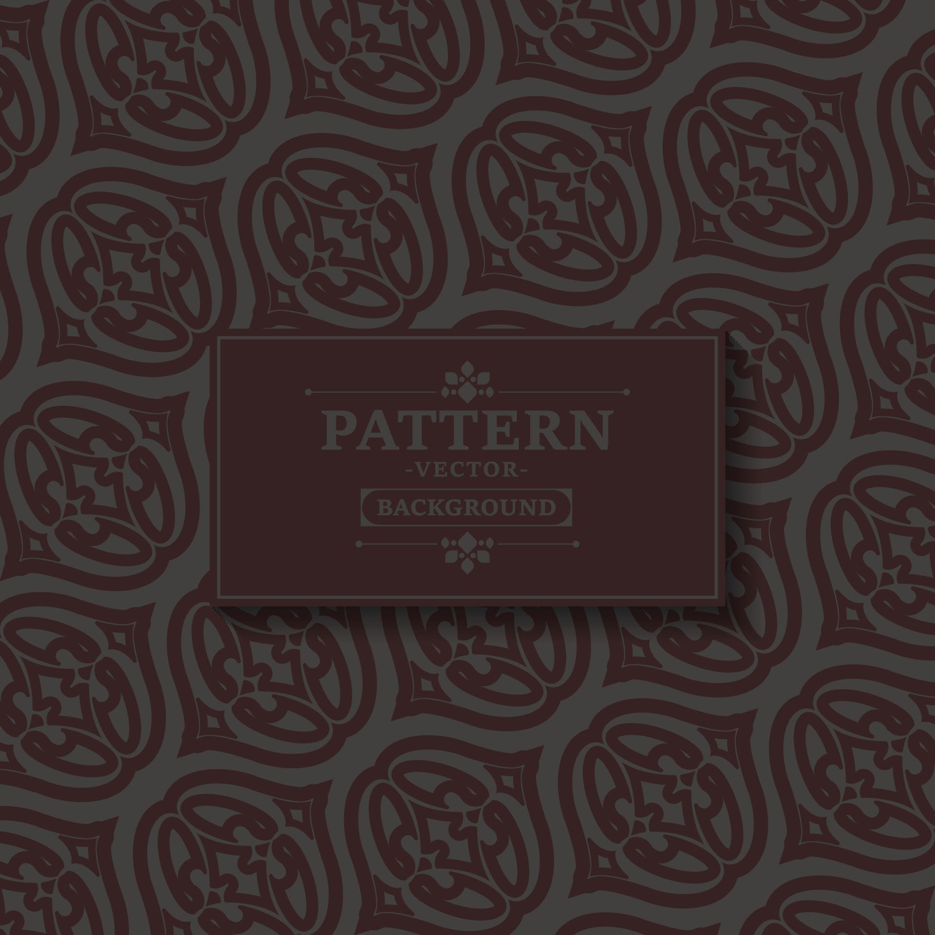 dark ethnic seamless pattern template Free Vector