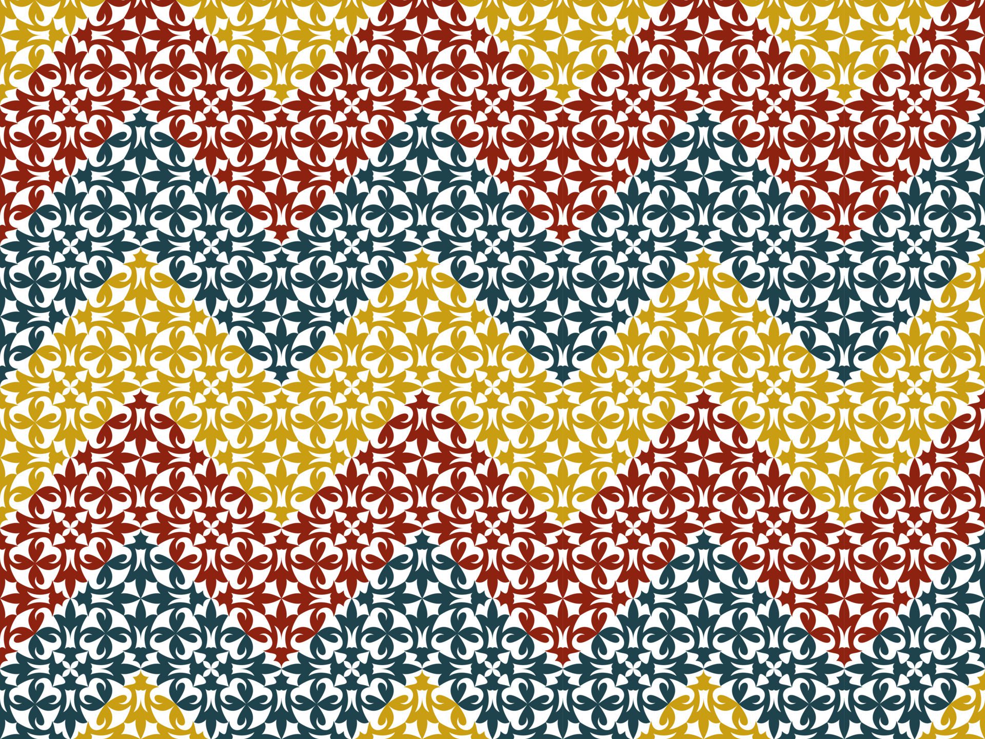 elegant ethnic pattern background Free Vector