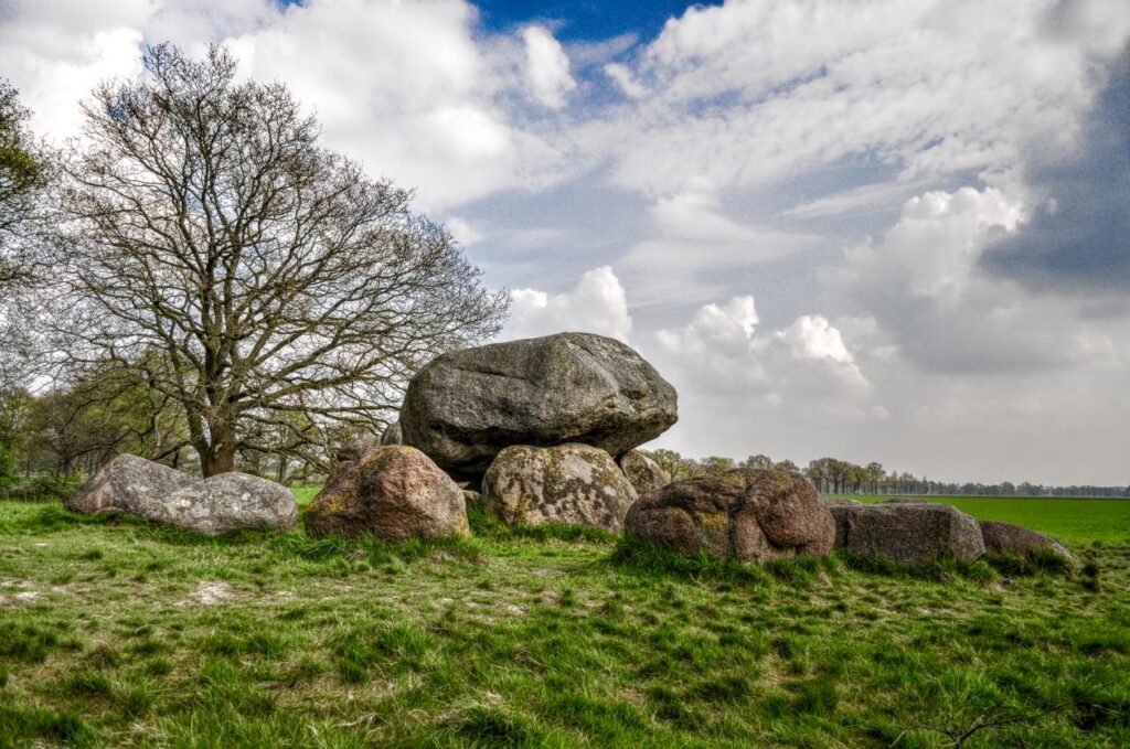 Dolmen in The Netherlands Stock Free