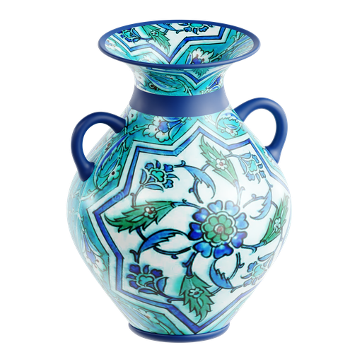 Traditional, pottery, traditional pottery 3D illustration