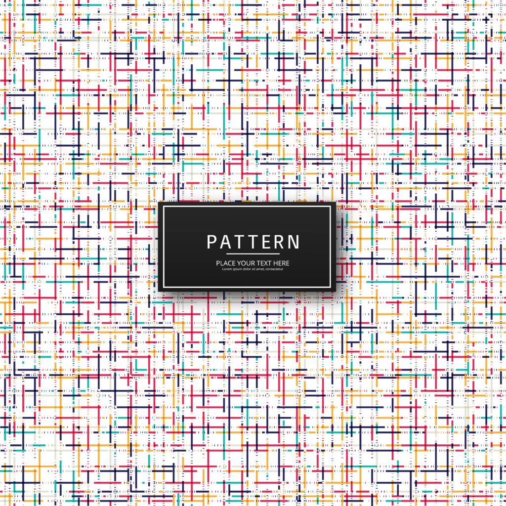 Abstract colorful pattern background illustration Free Vector