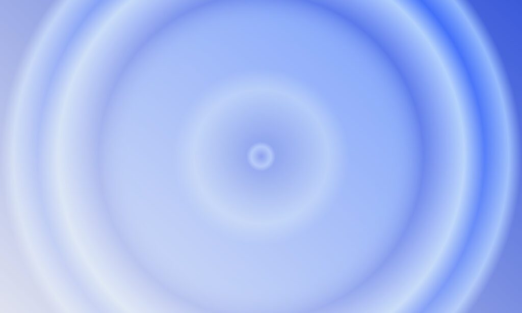 blue and white radial gradient abstract background. simple, minimal, modern and colorful style. use for homepage, backgdrop, wallpaper, banner or flyer Free Vector