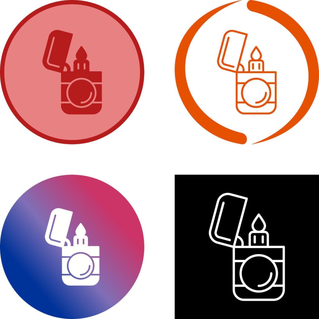 Lighter Icon Design Stock Free