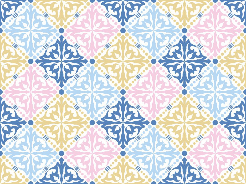 elegant ethnic pattern background Free Vector