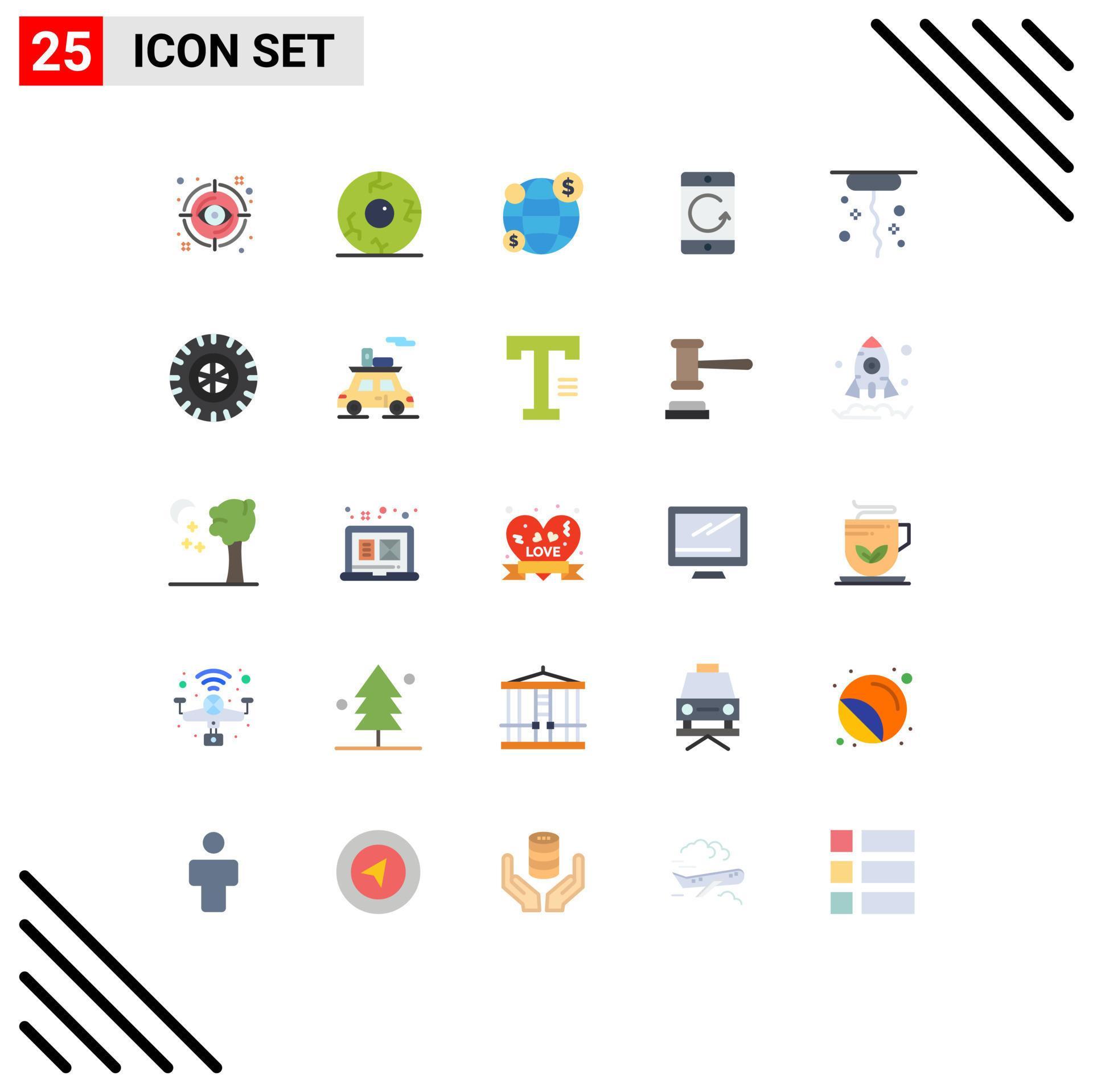 25 Creative Icons Modern Signs and Symbols of corkscrew devices horror communication arrow Editable Vector Design Elements Stock Free