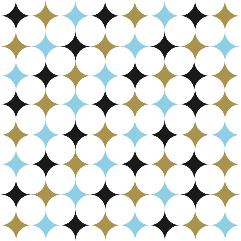 Abstract geometric dotted pattern vector background Free Vector