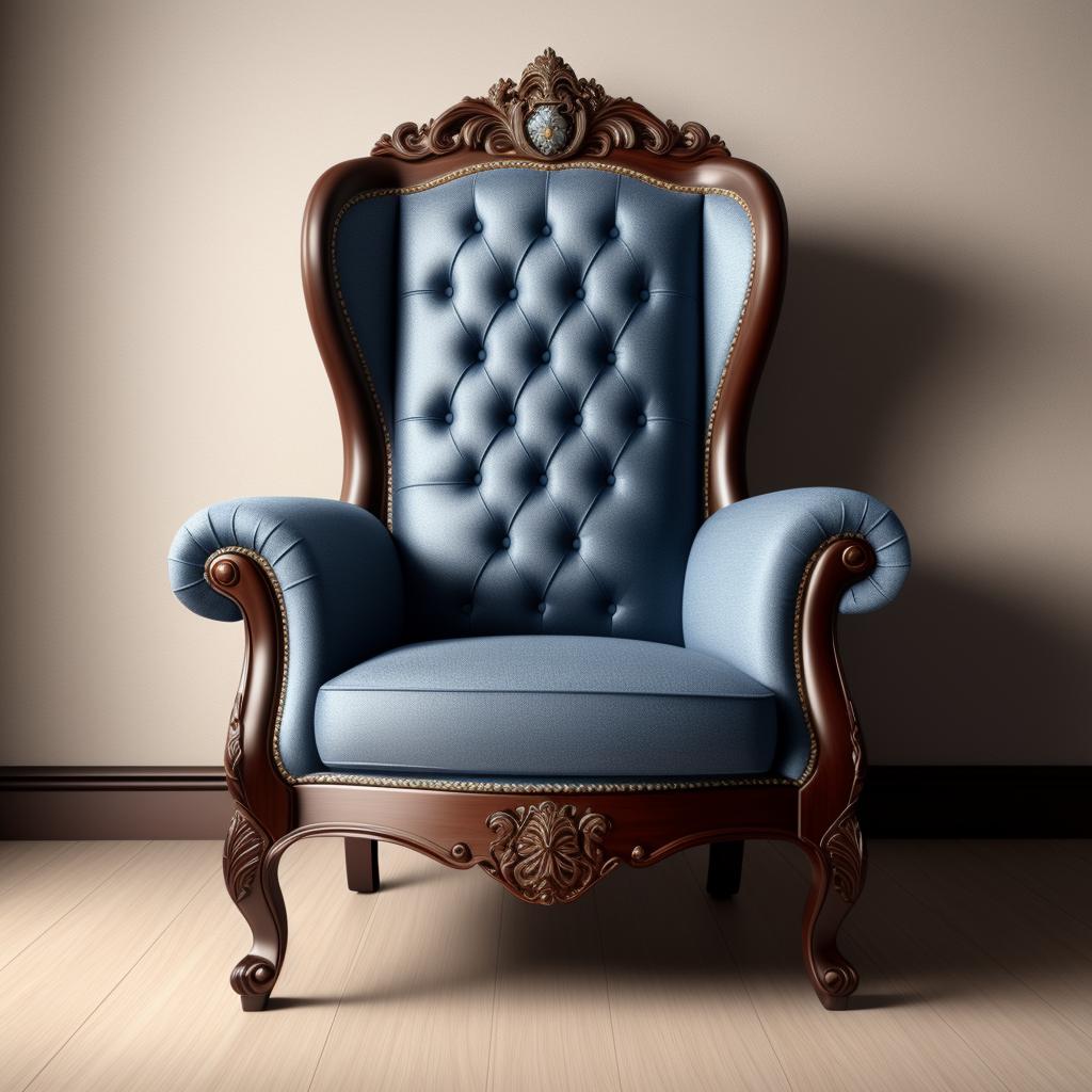 Royal king chair pictures by @ai_generated