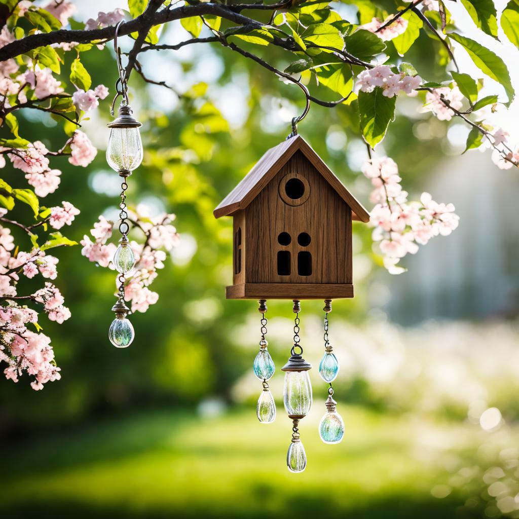 A tiny bird house, by @ai_generated