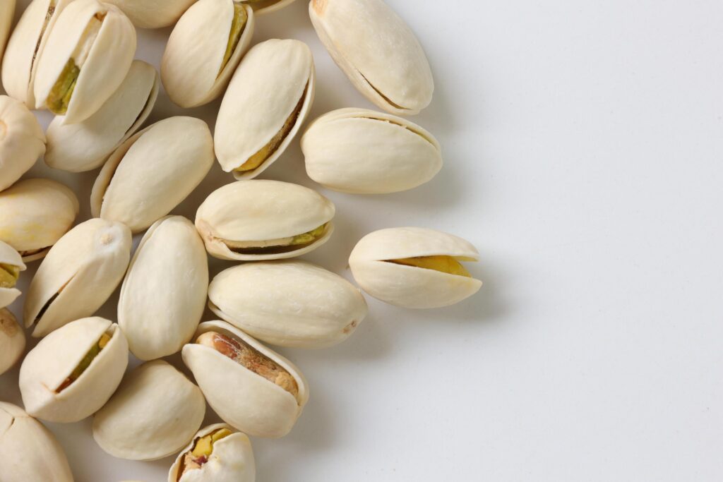 Pistachio nut isolated on white background Stock Free