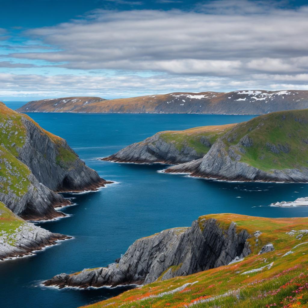 Newfoundland and Labrador by by @ai_generated