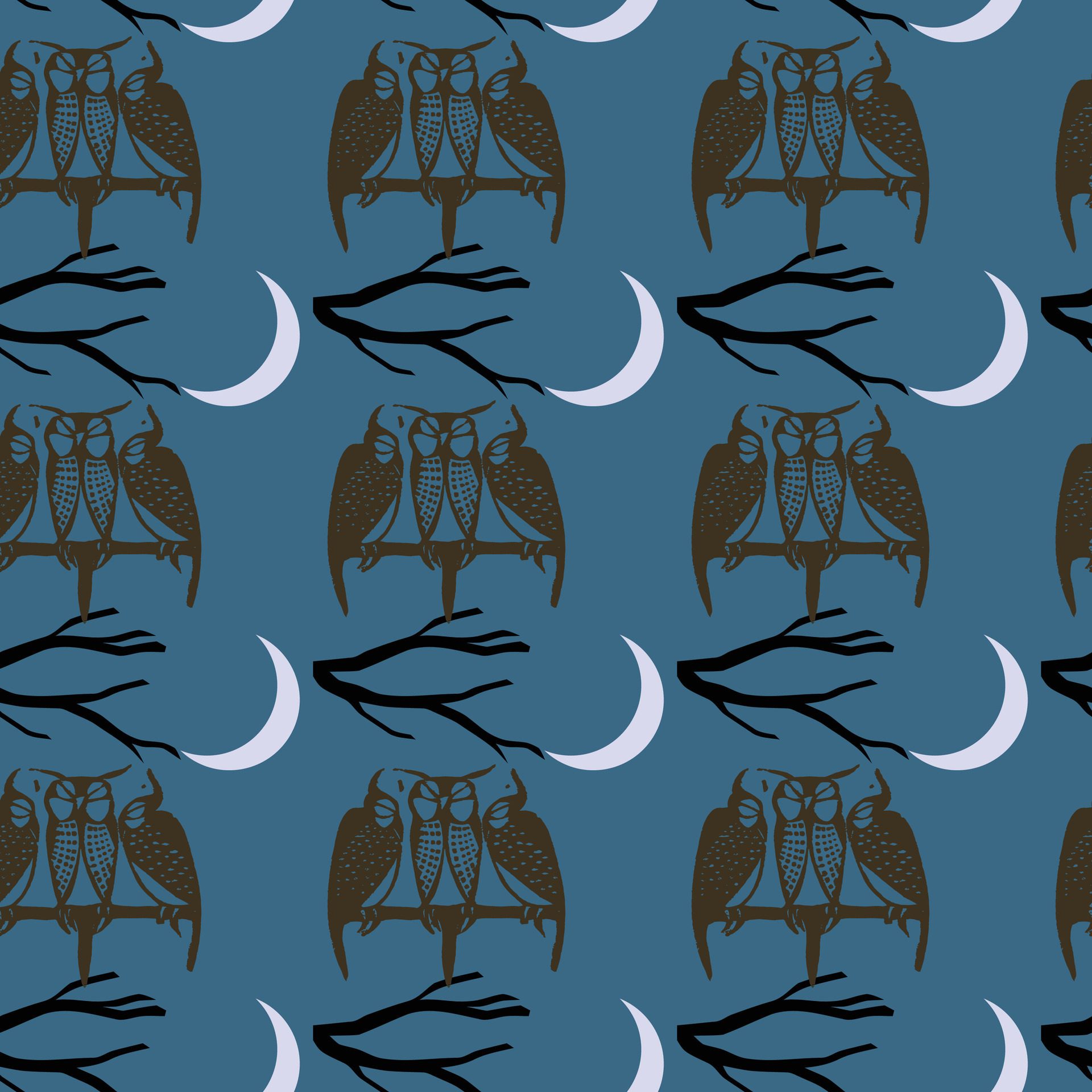 Night Express Seamless Pattern Design Free Vector