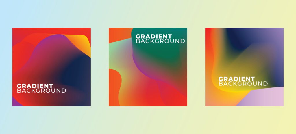 Abstract gradient background for poster Free Vector and Free SVG