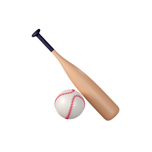 Baseball, sport, sports 3D illustration