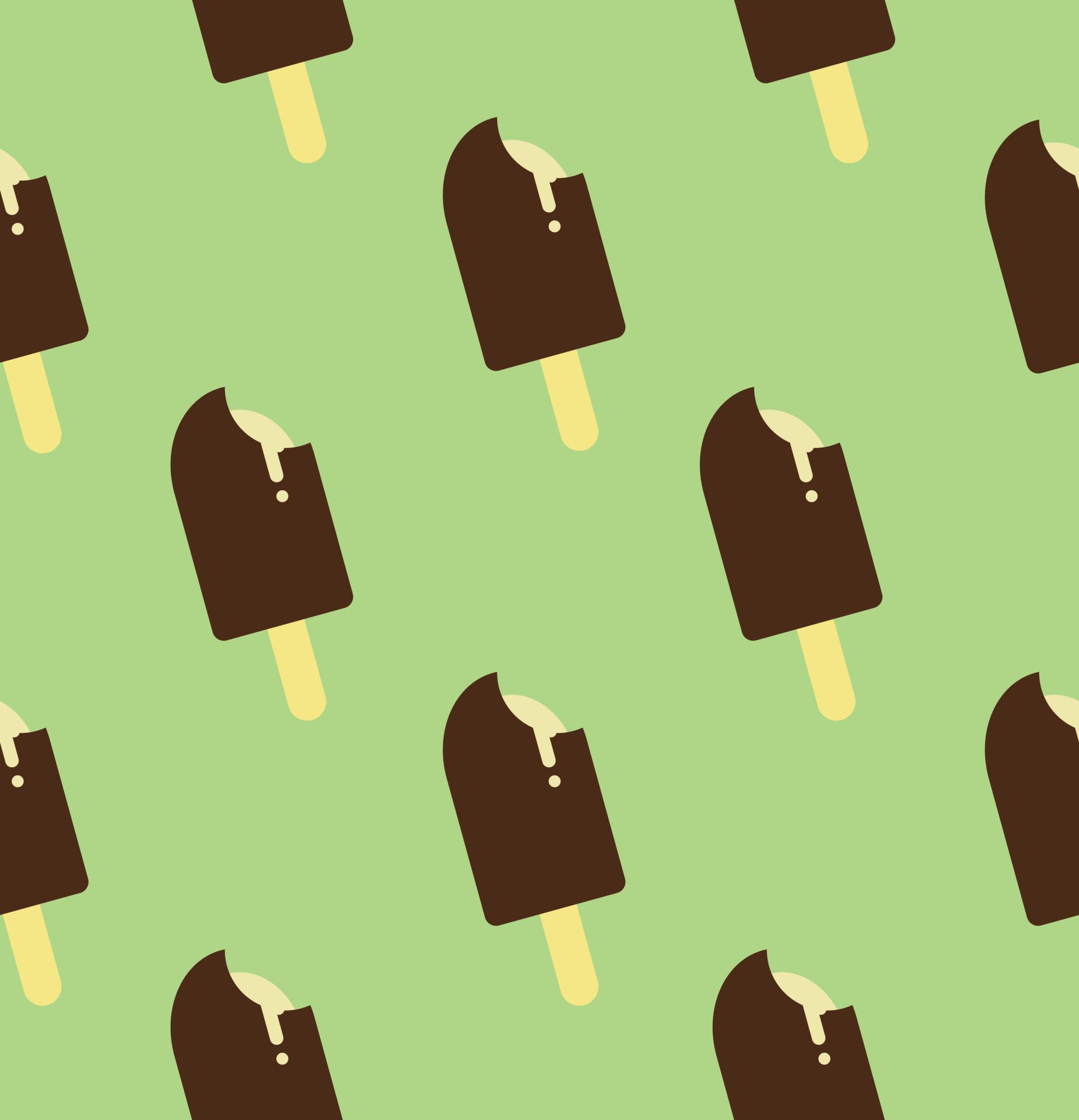 Popsicle seamless pattern. Perfect for fabric, scrap booking, party invitations, home decor projects, cafe and restaurant Free Vector