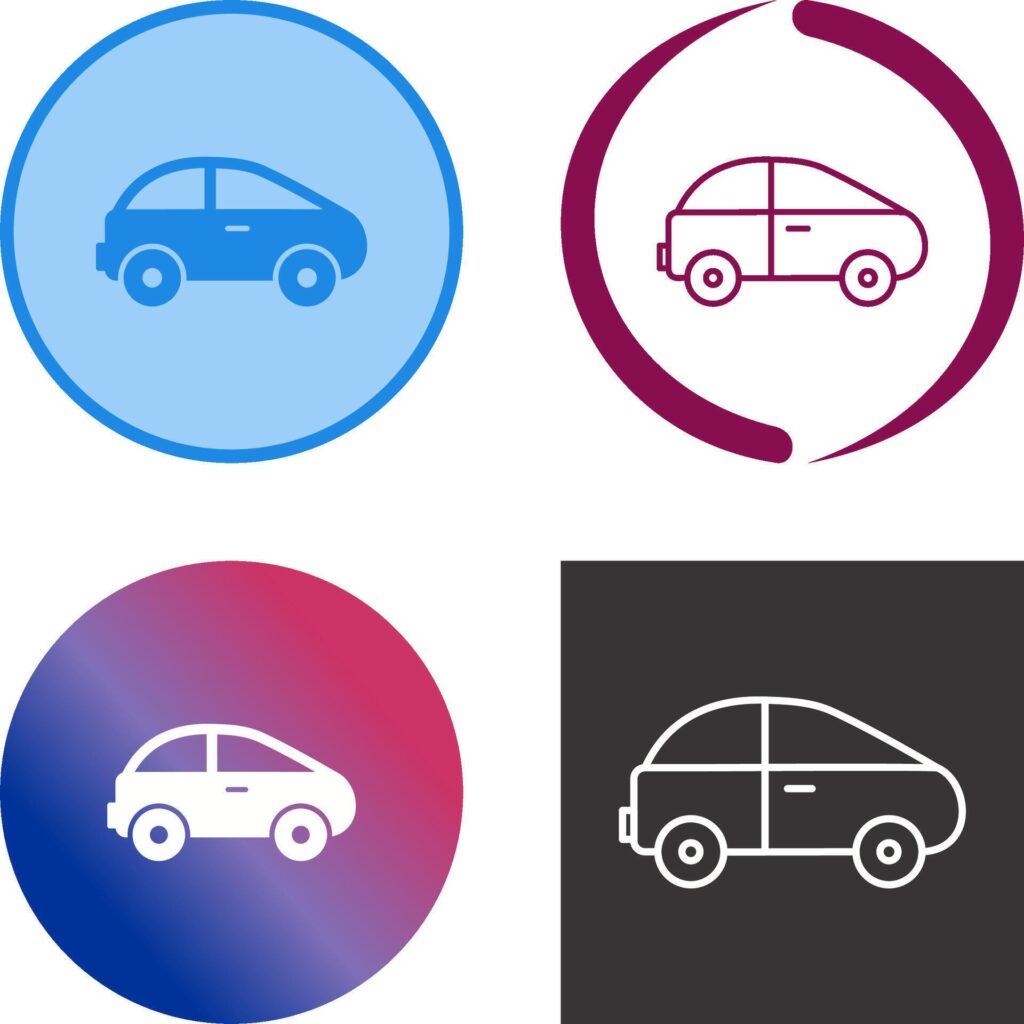 Sedan Icon Design Stock Free