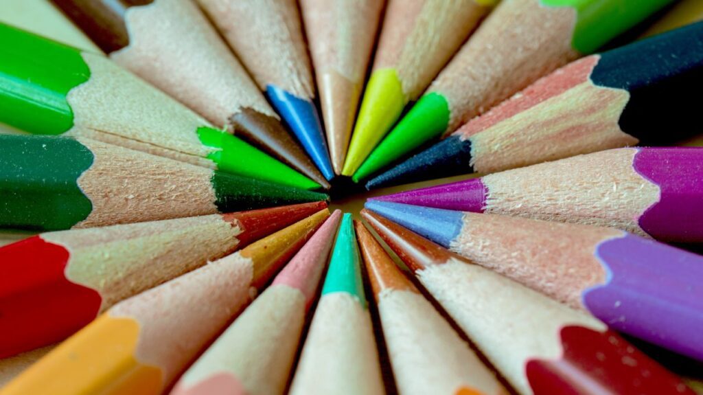 Color pencils Stock Free