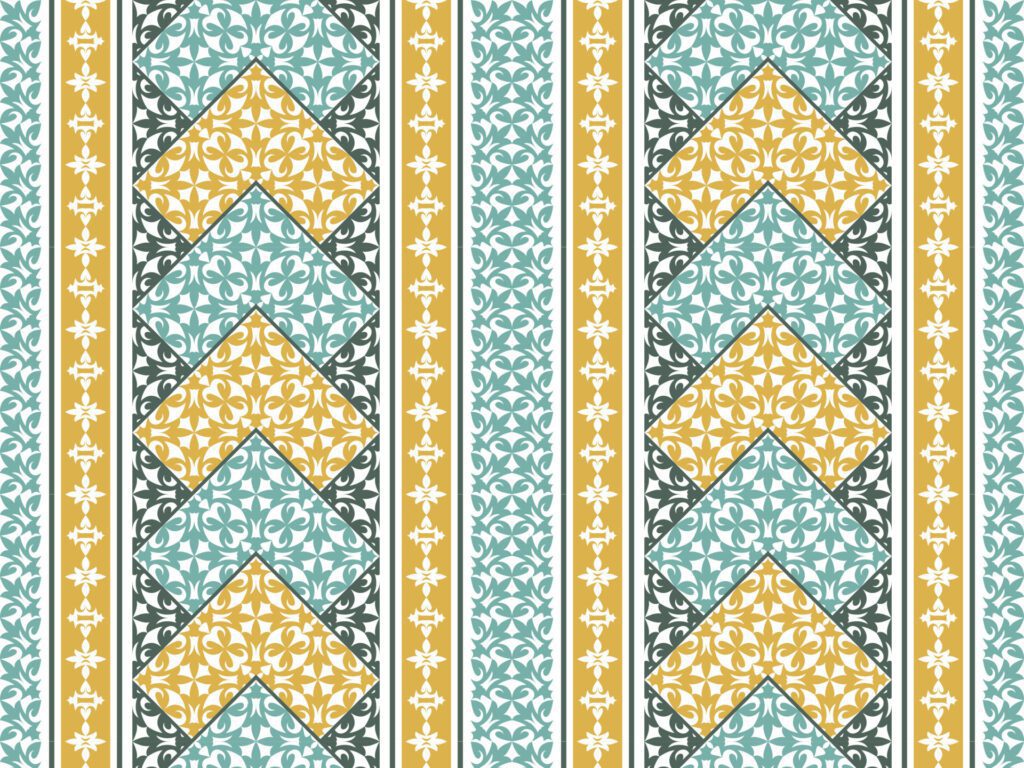 elegant ethnic pattern background Free Vector