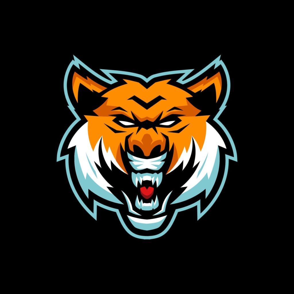 Tiger Esports Logo Templates Stock Free and Free SVG